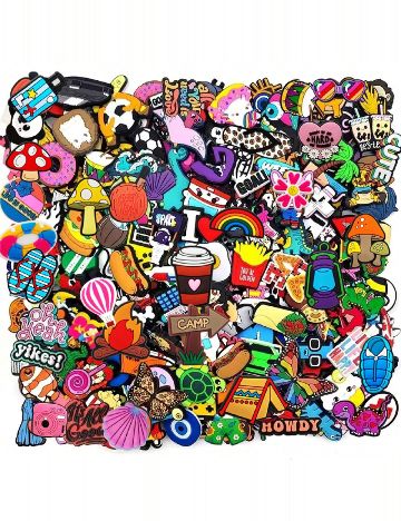 Set charmuri pentru saboti, 30 buc SHEIN, mix culori