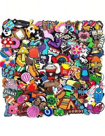 Set charmuri pentru saboti, 30 buc SHEIN, mix culori