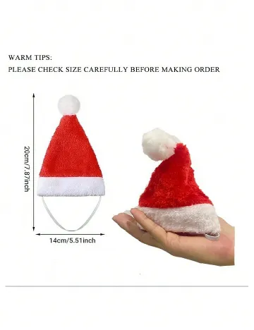 Caciula pentru Animale SHEIN, rosu