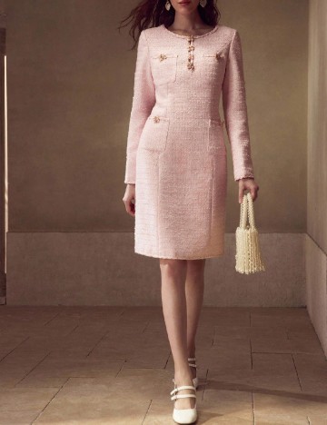 Rochie scurta MOTF, roz