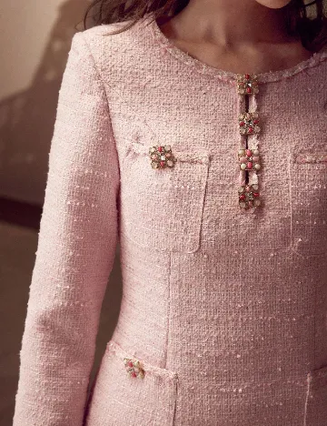 Rochie scurta MOTF, roz