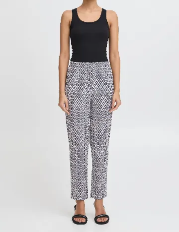 Pantaloni Ichi, bleumarin