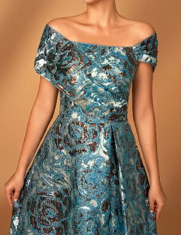 Rochie lunga SHEIN, albastru