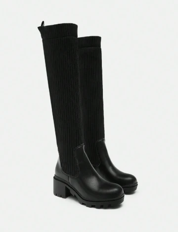 Cizme SHEIN, negru