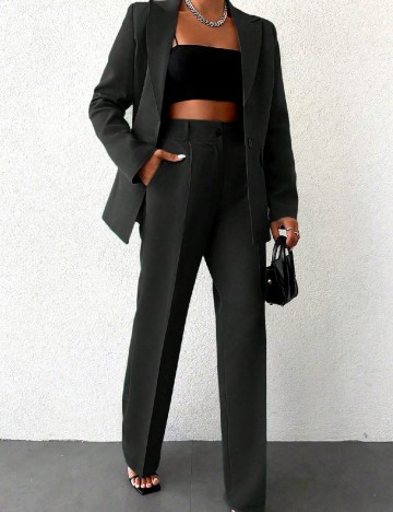 Costum SHEIN, negru