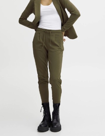 Pantaloni Ichi, verde