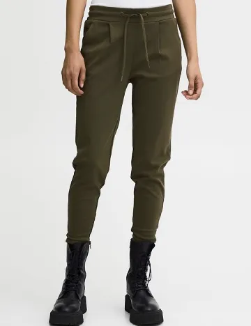Pantaloni Ichi, verde
