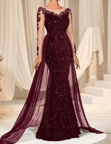 Rochie lunga Faeriesty, visiniu