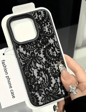 Husa iPhone 15 Pro SHEIN, negru