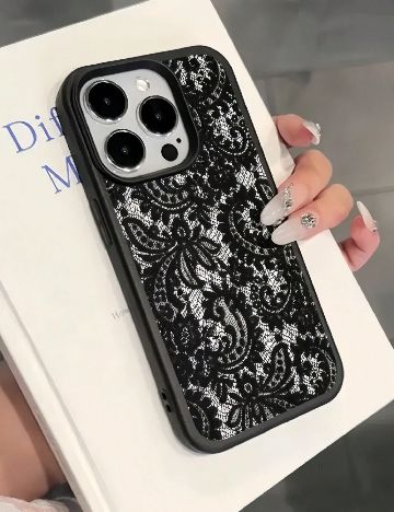 Husa iPhone 15 Pro SHEIN, negru