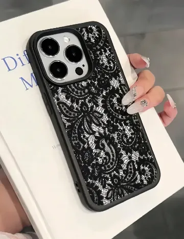 Husa iPhone 15 Pro SHEIN, negru