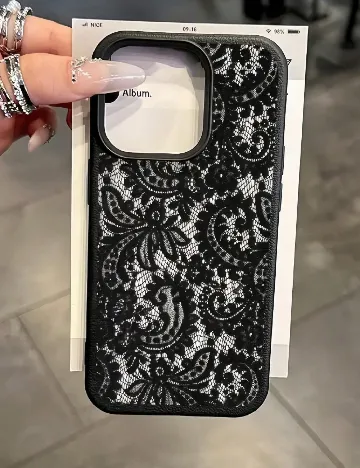 Husa iPhone 15 Pro SHEIN, negru