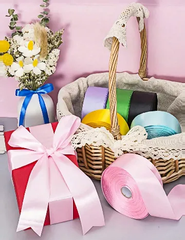 Panglica decorativa SHEIN, roz