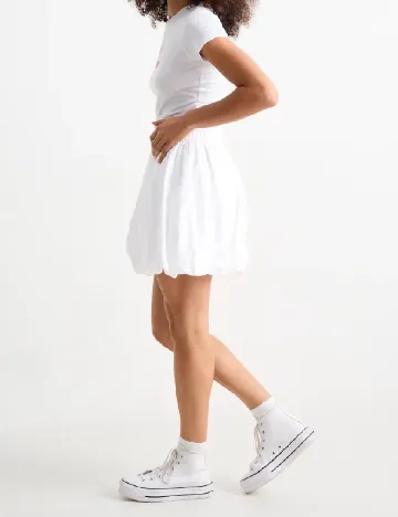 Fusta C&A, alb