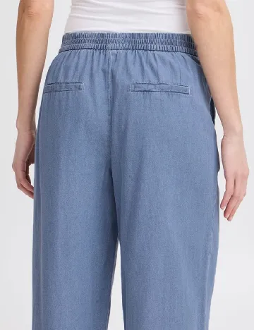 Pantaloni Ichi, albastru