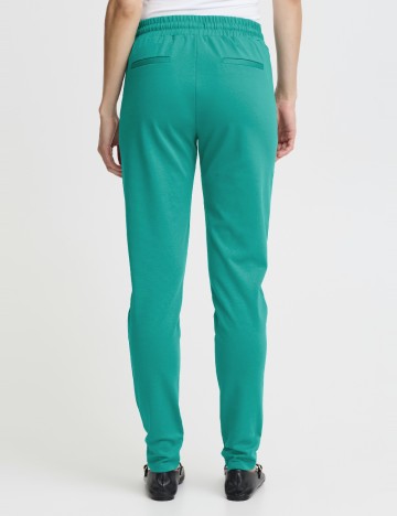 Pantaloni Ichi, turcoaz