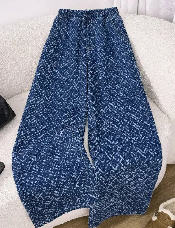 Pantaloni SHEIN, albastru