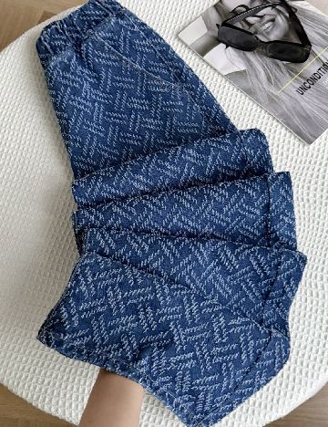 Pantaloni SHEIN, albastru