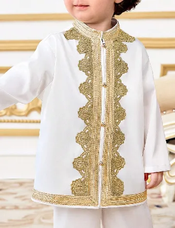 Compleu Shein Kids, alb