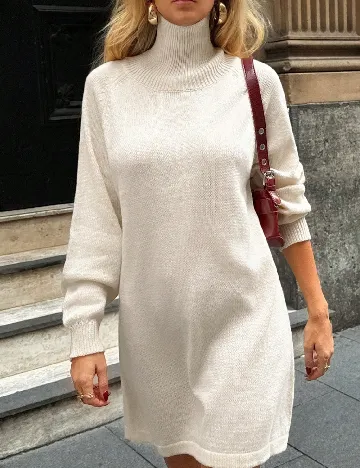 Rochie scurta Forever 21, crem