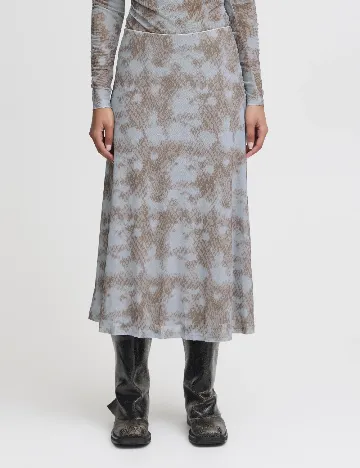 Fusta Ichi, albastru