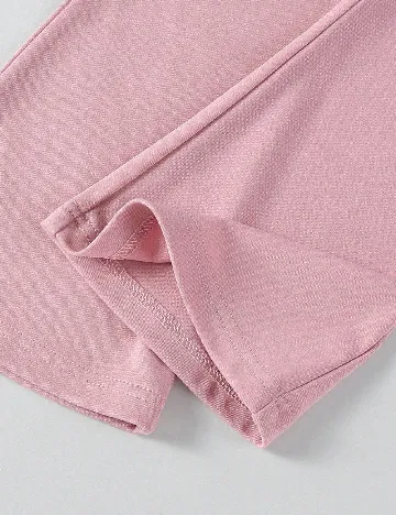 Compleu Shein Kids, roz/negru