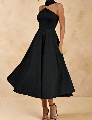 Rochie medie SHEIN, negru