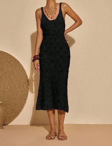 Rochie medie SHEIN, negru