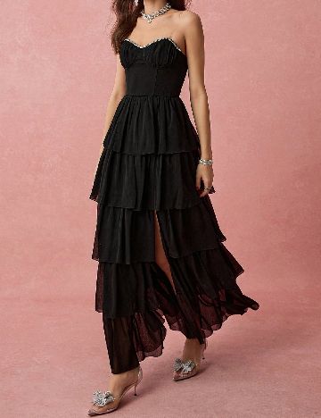 Rochie lunga SHEIN, negru