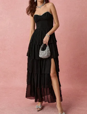 Rochie lunga SHEIN, negru