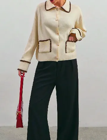 Cardigan SHEIN, crem