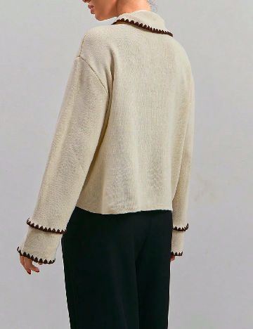 Cardigan SHEIN, crem