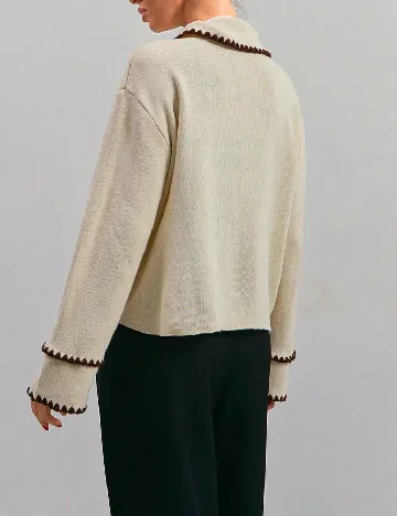 Cardigan SHEIN, crem