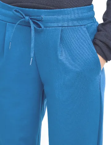 Pantaloni Ichi, albastru