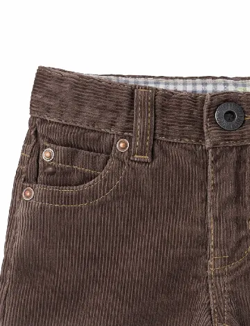 Pantaloni Zara, maro