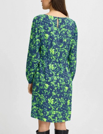 Rochie scurta Fransa, bleumarin