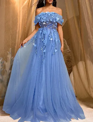 Rochie lunga SHEIN, albastru