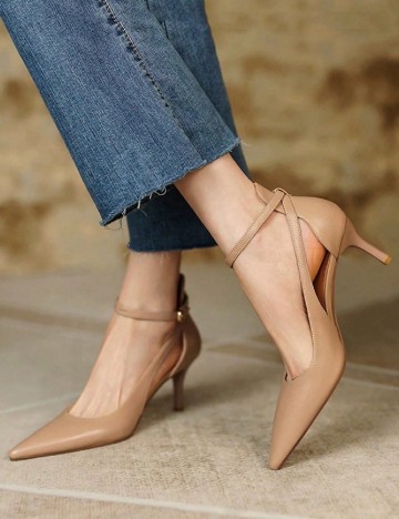 Pantofi SHEIN, maro