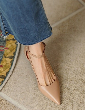 Pantofi SHEIN, maro