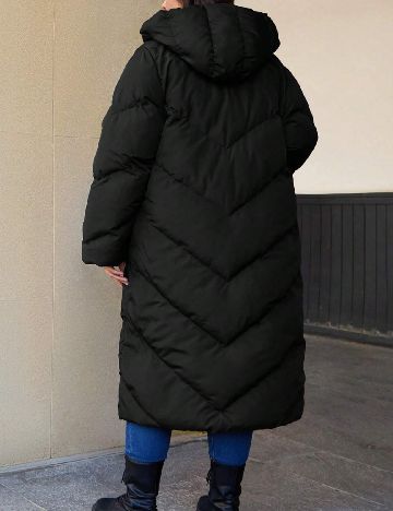 Geaca SHEIN CURVE, negru