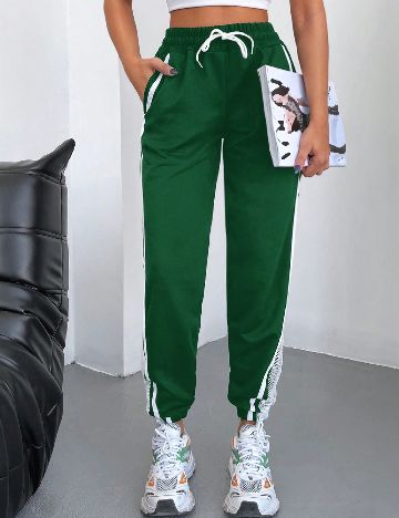 Pantaloni SHEIN, verde