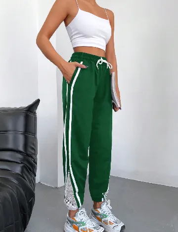 Pantaloni SHEIN, verde