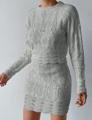 Compleu SHEIN CURVE, gri