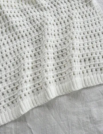 Rochie de plaja SHEIN, ecru