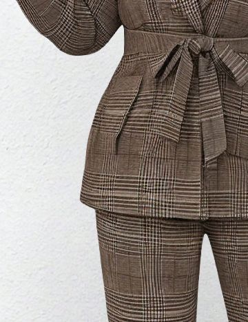 Compleu SHEIN CURVE, maro