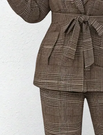 Compleu SHEIN CURVE, maro