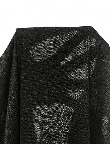 Rochie medie SHEIN CURVE, negru