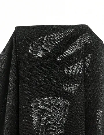 Rochie medie SHEIN CURVE, negru