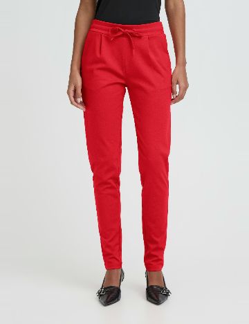 Pantaloni Ichi, rosu
