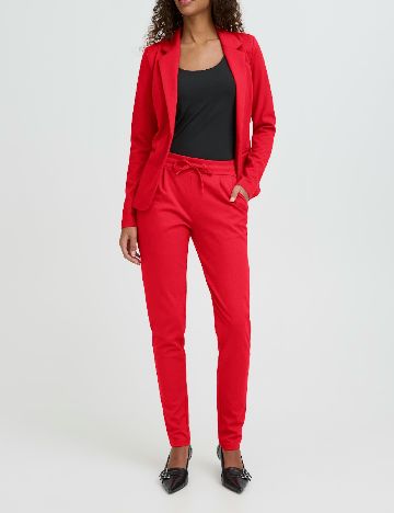 Pantaloni Ichi, rosu